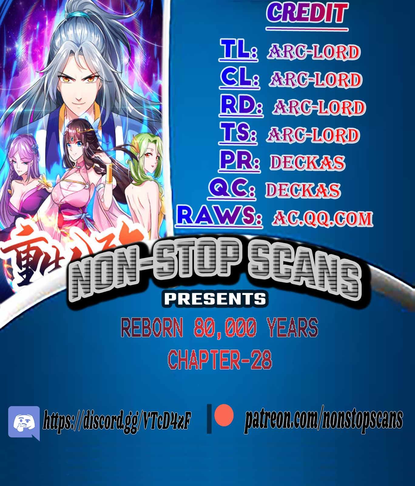 Reborn 80,000 years Chapter 28 1